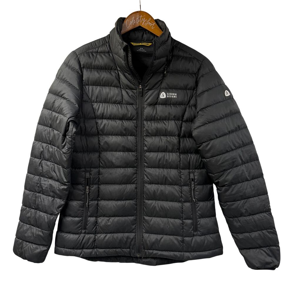 Serra Designs Packable Puffer Jacket Medium Black Down Fill